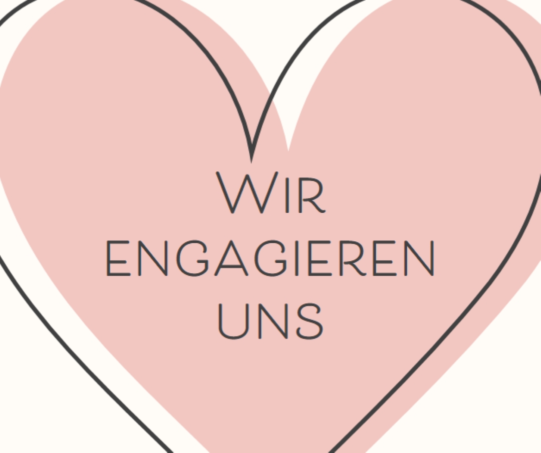 Alles Herz pink modern-simple