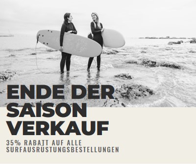 Die Strandfreuden gray modern-bold