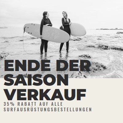 Die Strandfreuden gray modern-bold