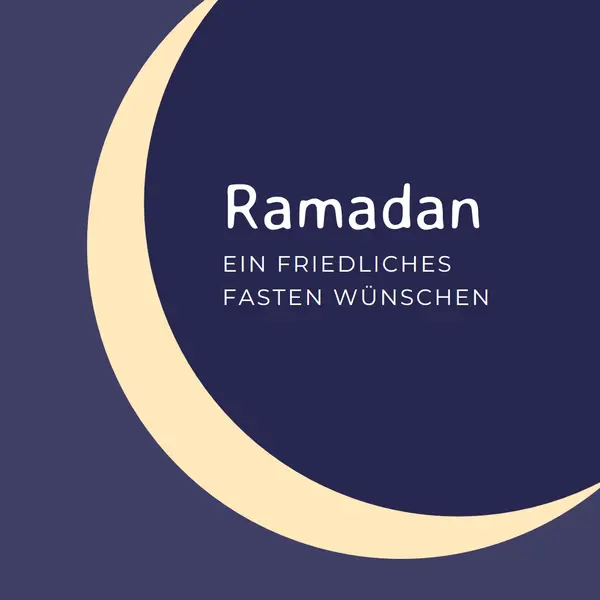Ein friedlicher Ramadan für Sie und Ihre purple modern-color-block