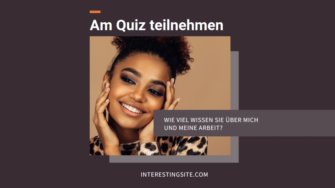 Wer bist du? purple modern-simple