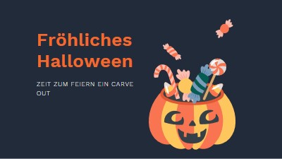 Haben Sie ein süßes Halloween black whimsical-line