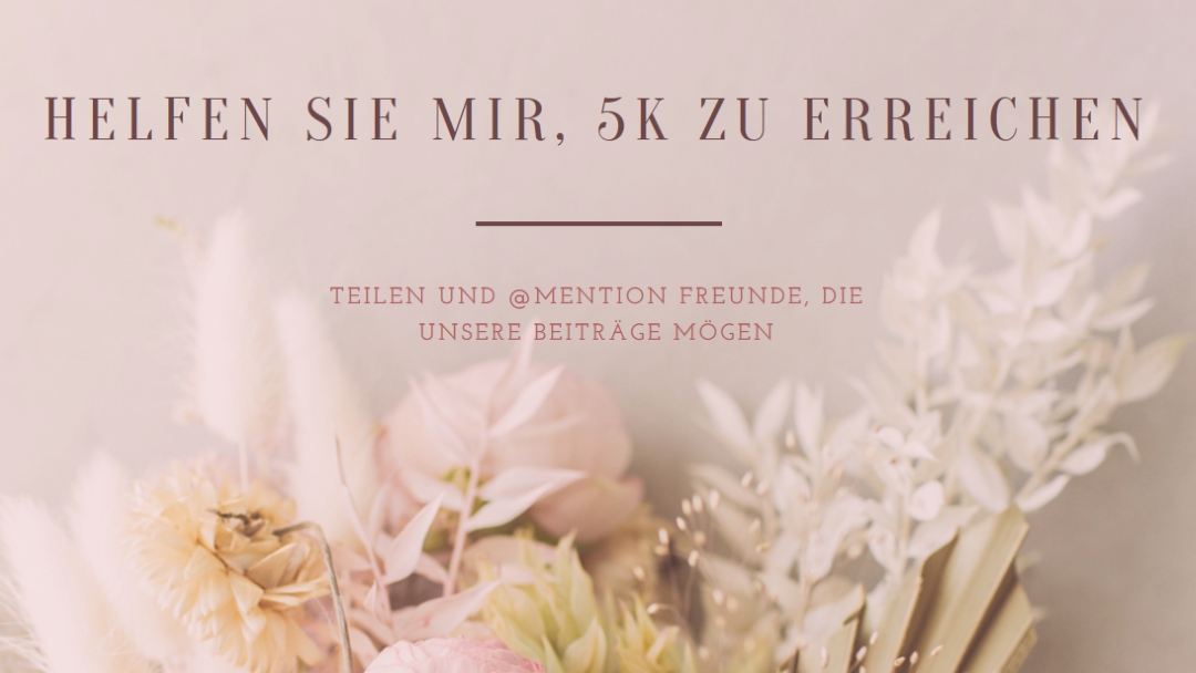 Blumiges Gefühl pink modern-simple