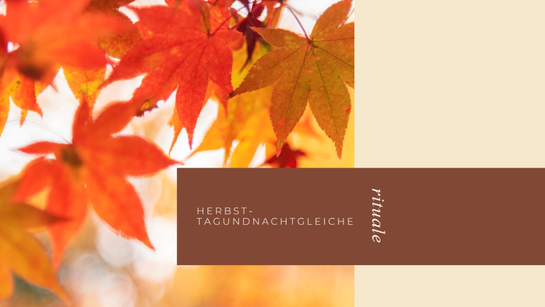 Herbst-Tagundnachtgleiche orange modern-simple