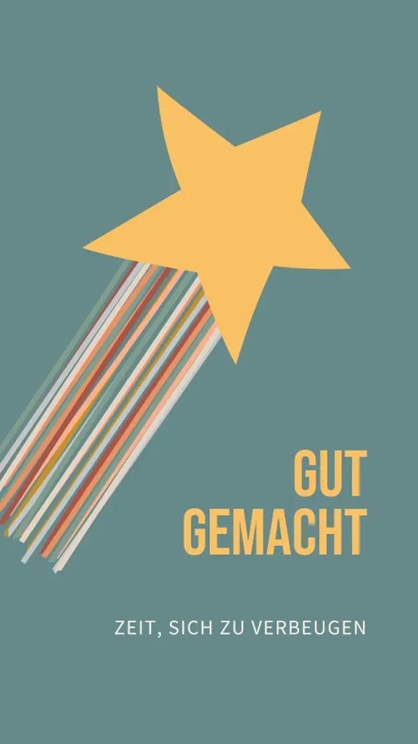 Zeit, sich zu verbeuchen green modern-simple