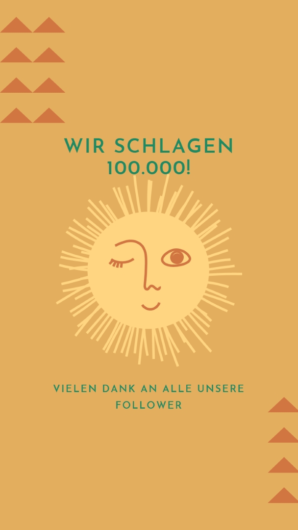 Du bist mein Sonnenschein orange organic-boho