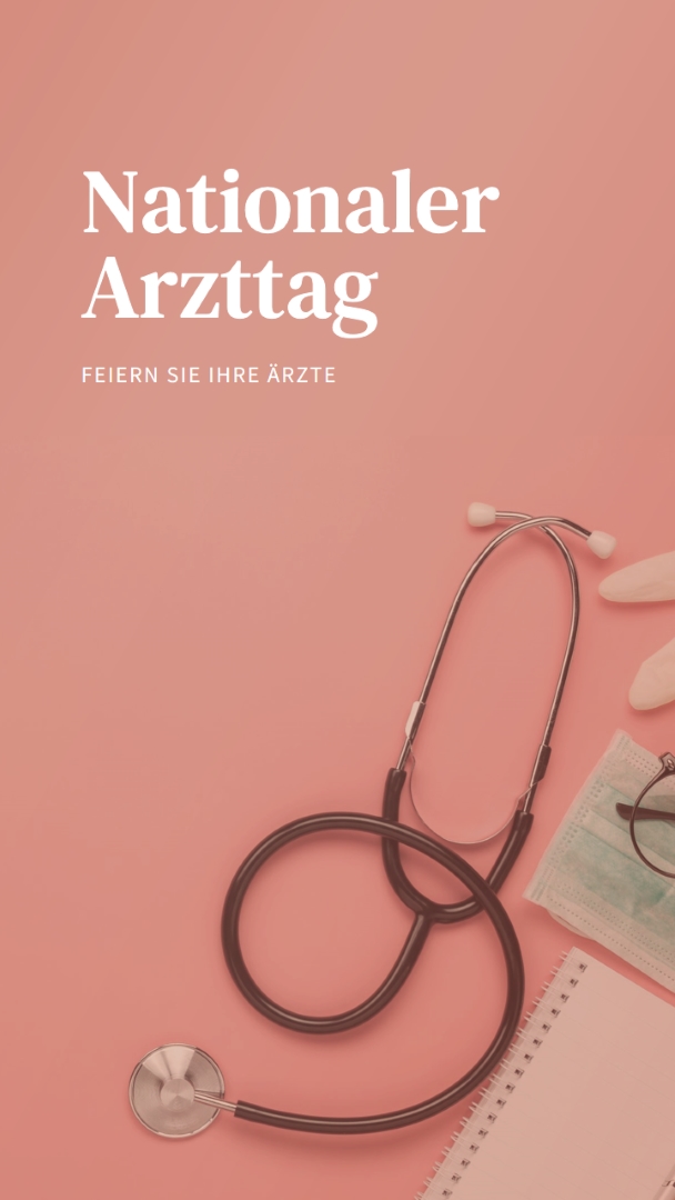 Feiern Sie Ihre Ärzte pink modern-simple