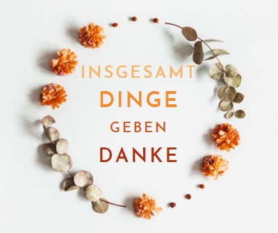 In allen Dingen danke gray modern-simple