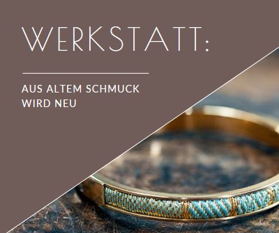 Schmuck-Workshop brown organic-simple