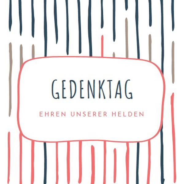 Ehren unserer Helden white whimsical-line