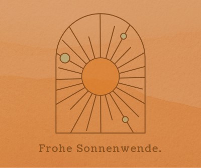 Gut für die Sonnenwende orange organic-boho