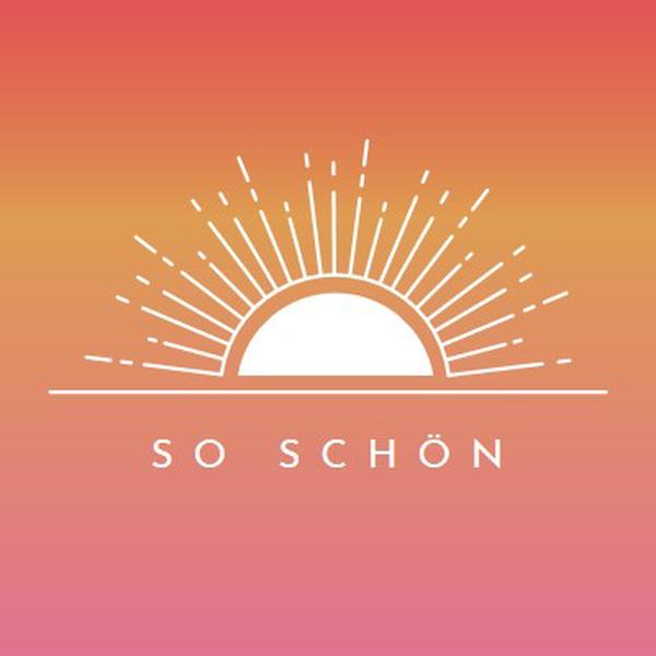 So schön wie ein Sonnenuntergang red organic-boho