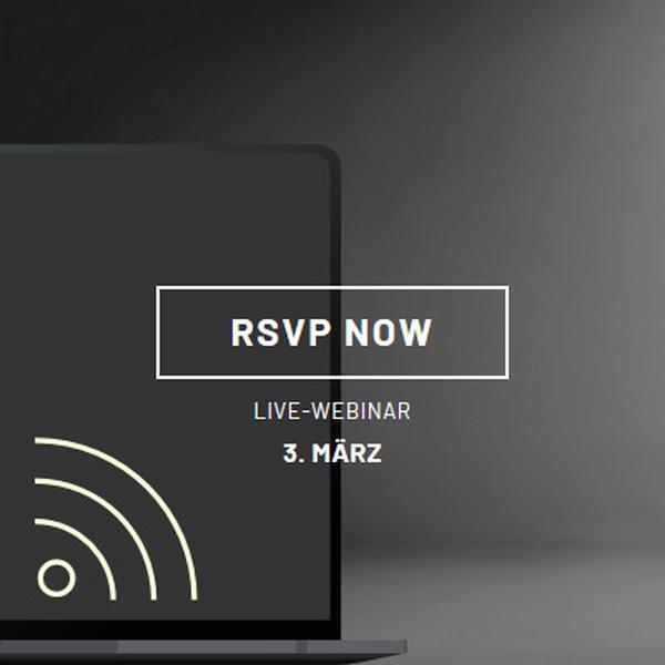 Webinar-Stern black modern-simple