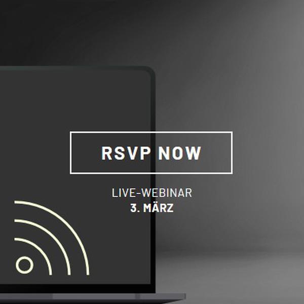 Webinar-Stern black modern-simple