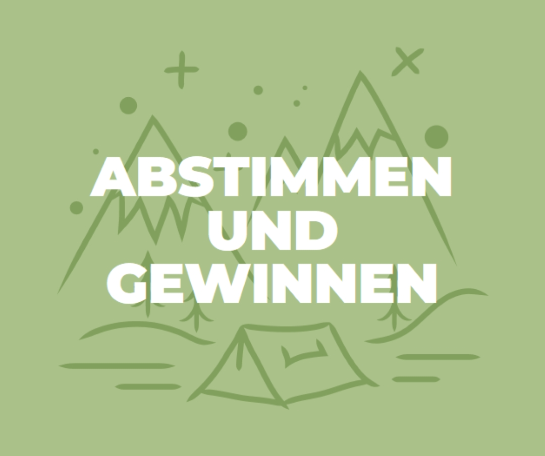 Abstimmen und gewinnen green whimsical-line