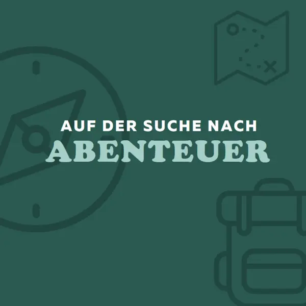 Lassen Sie uns verloren gehen green modern-bold