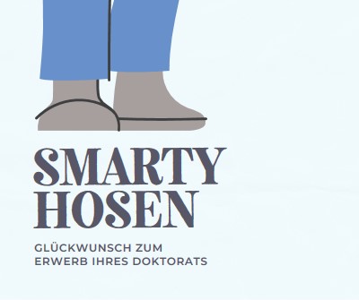 Smarty Hosen blue modern-color-block