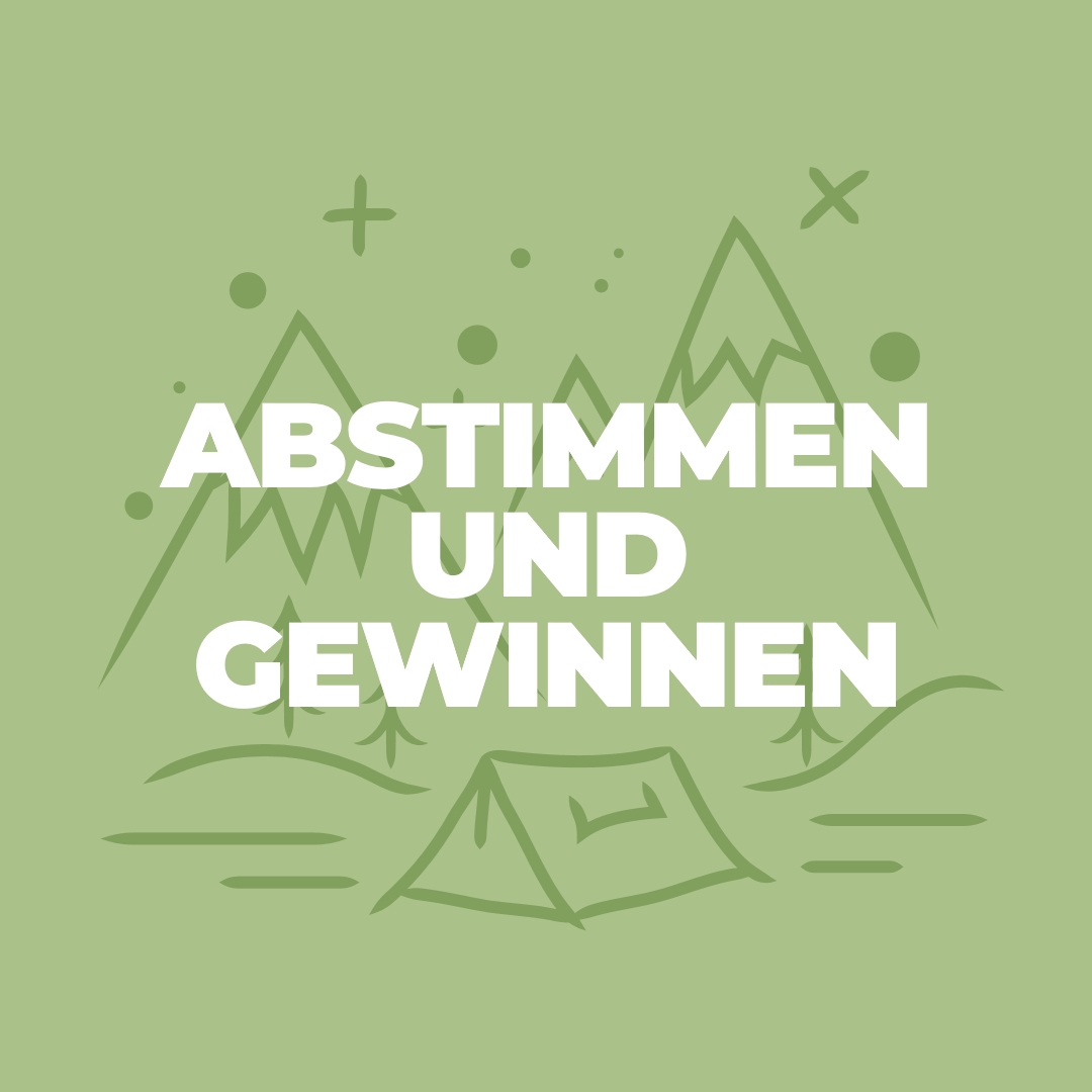 Abstimmen und gewinnen green whimsical-line