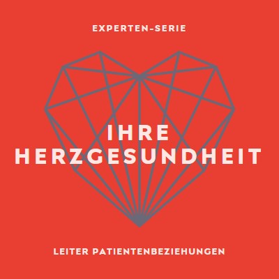 Ihre Herzgesundheit red modern-bold