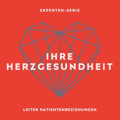 Ihre Herzgesundheit red modern-bold