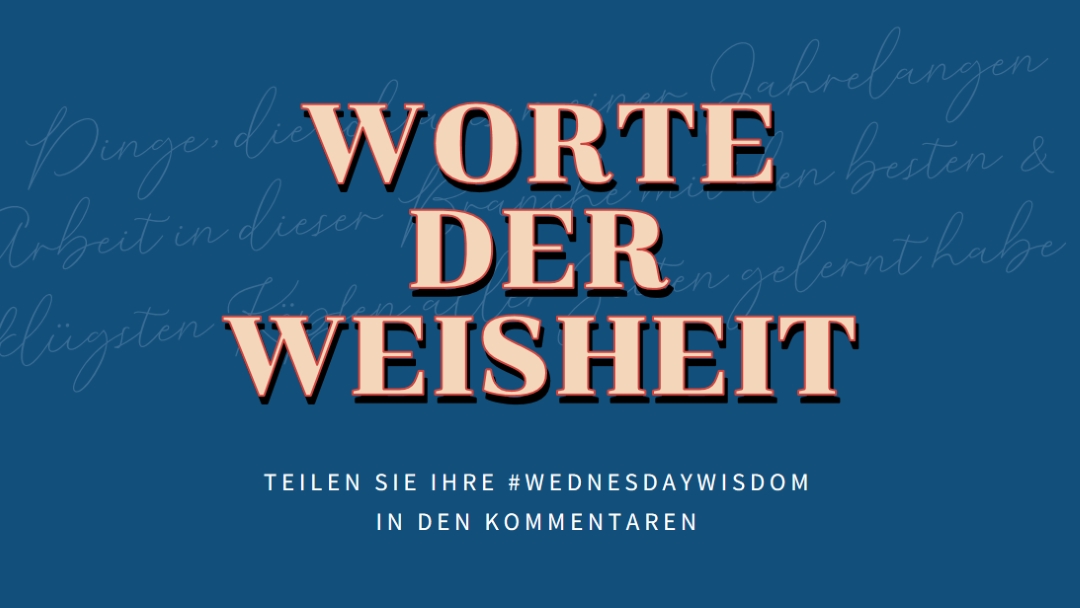 Word auf die Weisen blue modern-simple
