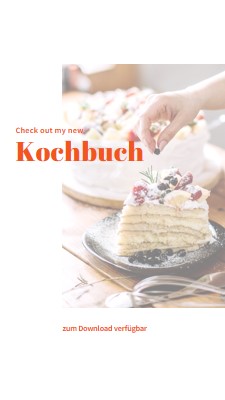 Schauen Sie sich mein Kochbuch an white modern-simple