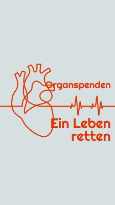 Organspender werden blue whimsical-line