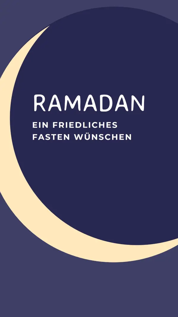 Ein friedlicher Ramadan für Sie und Ihre purple modern-color-block
