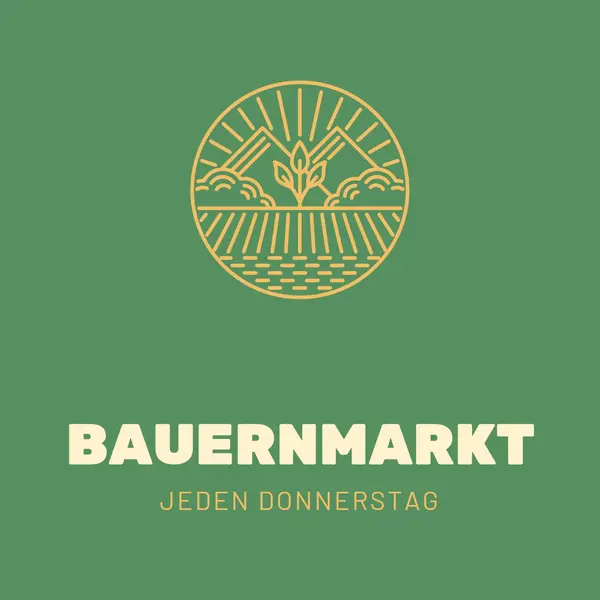 Kommen Sie zum Bauernmarkt green clean,simple,logo,organic,typographic,rustic