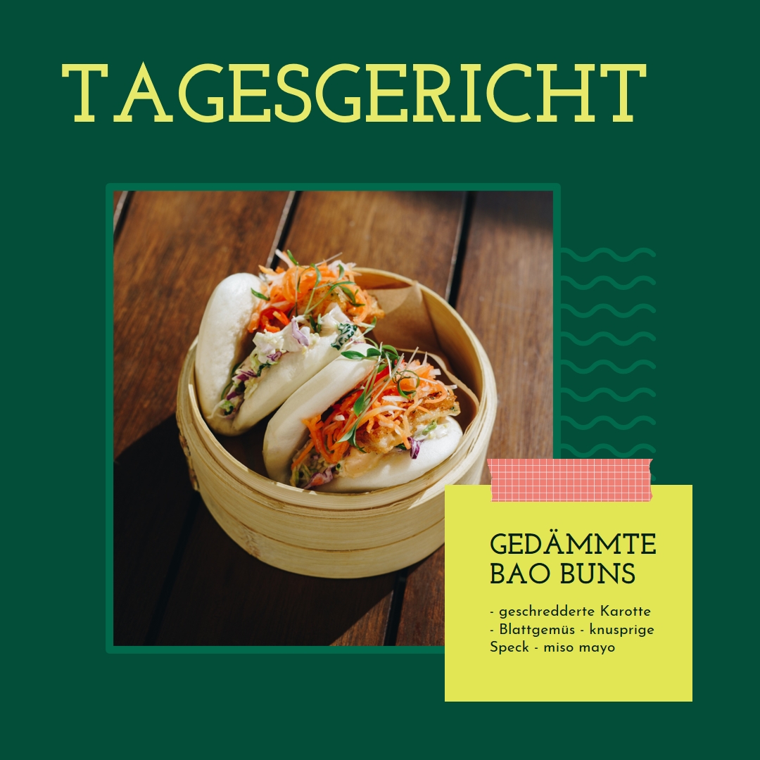 Probieren Sie unser Tagesgericht green modern,bold,fun,geometric,graphic,label