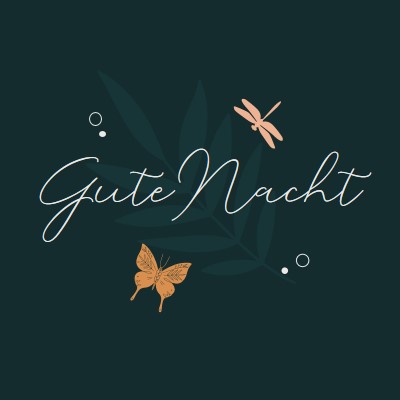 Eine einfache gute Nacht blue whimsical,bohemian,graphic,simple,motif,handwriting,illustration,