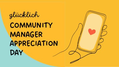 Hier finden Sie Community-Manager yellow whimsical-line