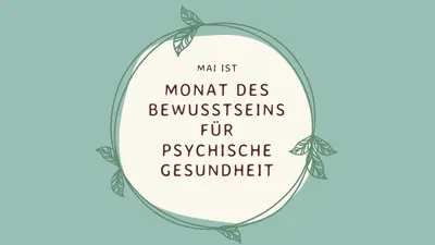 Berücksichtigung des Bewusstseins für psychische Gesundheit green organic-simple