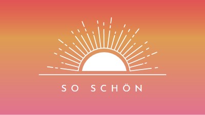 So schön wie ein Sonnenuntergang red organic-boho