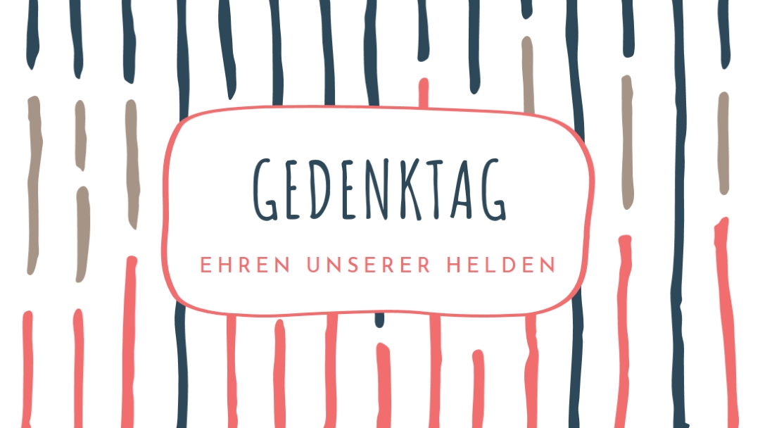 Ehren unserer Helden white whimsical-line