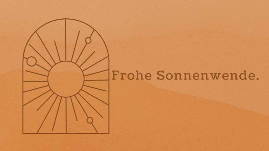 Gut für die Sonnenwende orange organic-boho