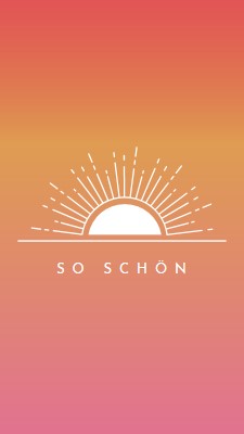 So schön wie ein Sonnenuntergang red organic-boho