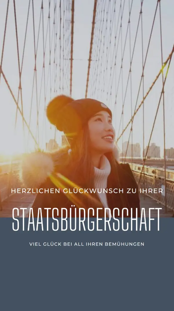 Ein neuer Bürger blue modern-geometric-&-linear