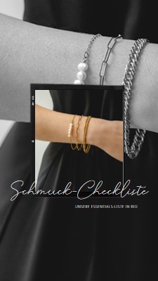 Shimmer-Serie black modern-simple