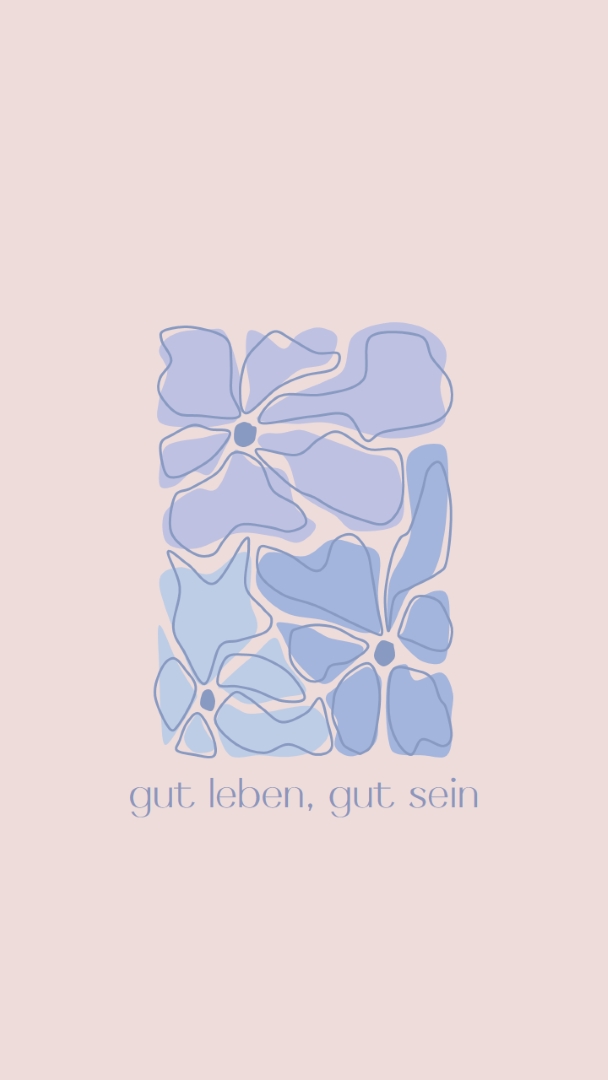 Zarte Blumen für den neuen Tag blue modern,organic,flowers,vintage,minimal,floral