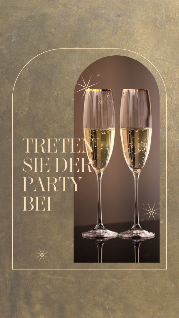 Bitte nehmen Sie an der Party teil brown minimal,elegant,arch