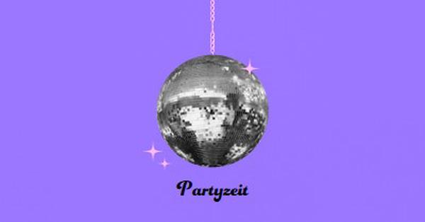 Party zu jeder Gelegenheit purple simple,collage,disco,fun,playful,photo