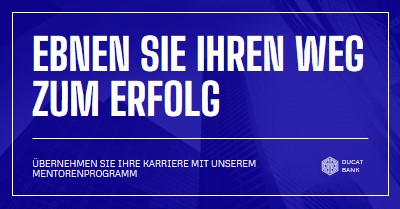 Übernehmen Sie Die Verantwortung für Ihre Karriere blue traditional,corporate,image,frame,modern,photo