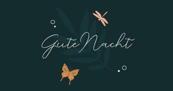 Eine einfache gute Nacht blue whimsical,bohemian,graphic,simple,motif,handwriting,illustration,