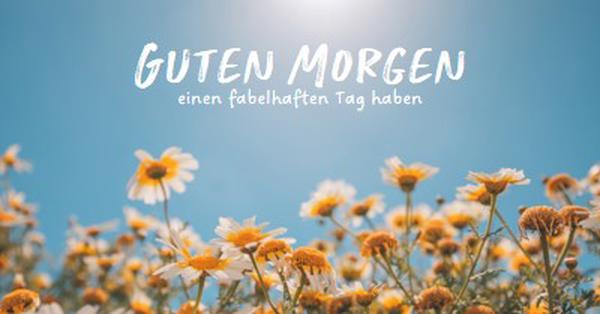 Haben Sie einen fabelhaften Tag blue modern,simple,photography,flowers,birght,fresh