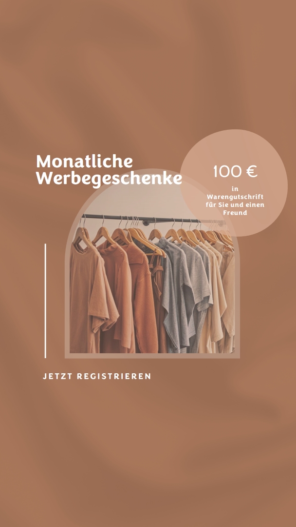 Terrakotta-Textilien brown organic-simple