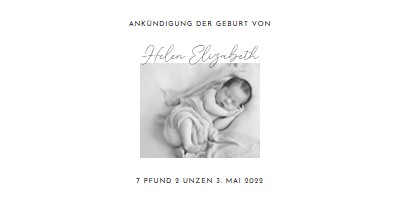 Schlafen wie ein Baby gray modern-simple