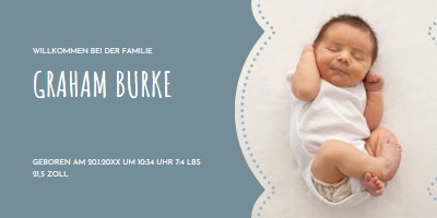 Babyblau blue modern-simple