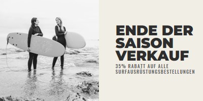 Die Strandfreuden gray modern-bold