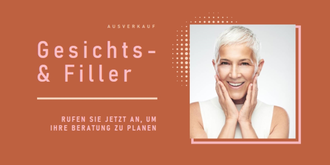 Verkauf von Gesichts- und Füllstoffen orange modern-geometric-&-linear